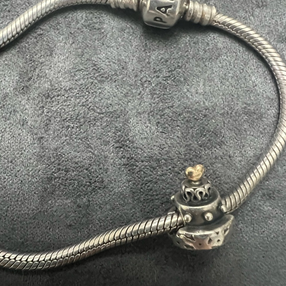 Authentic Pandora Charm-Celebration Cake Charm